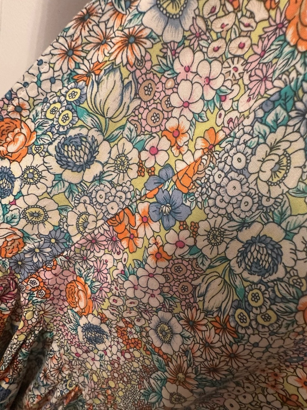 O'Neill Multicolor Floral V-Neck Mini Dress - Picture 4 of 6